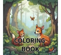 Warm Your Hearts: Easy Coloring Book: Comfort and Creativity Coloring Book with Animals and Nature for All Generations