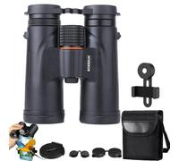 Warmax - Prismáticos (12 x 42, resistentes al agua, Warmax Talon, HD, con telémetro y visión nocturna, con función de visión nocturna, para observación de aves, senderismo, caza, turismo (negro-B)