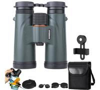 Warmax - Prismáticos (12 x 42, resistentes al agua, Warmax Talon, HD, con telémetro y visión nocturna, con función de visión nocturna, para observación de aves, senderismo, caza, turismo (verde)