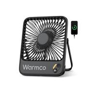 Warmco D3 Ventilador Portátil 10000mAh, Silencioso, Hasta 24H
