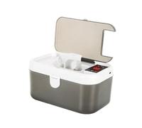 Warmer Wipe - 7.87 x 5.51 x 3.94 pulgadas, almacenamiento de toallitas para guardería, calentadores de cambio de pañales, calentador de toallitas portátil y dispensador | Luces de carga USB