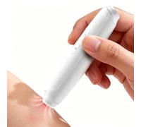 Warmforwel Sanador eléctrico de picaduras de insectos, dispositivo de alivio de picaduras y picaduras 2 en 1 con succión al vacío y pulso de calor, bolígrafo recargable para alivio de picaduras de