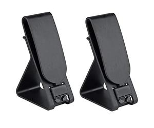WarmHeartting Auriculares tácticos Cuelgan Hebilla Gancho Clip Abrazadera para Cinturón Molle Faja de Soporte de Auriculares Soporte para teléfono móvil Accesorios para Auriculares