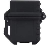 WarmHeartting Estuche de Almacenamiento con diseño de Concha para mechero táctico, contenedor Organizador para Zippo, Tanque Interior, Herramienta de Supervivencia para Acampada al Aire Libre