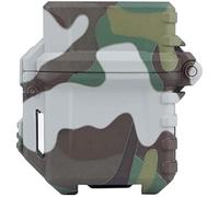 WarmHeartting Estuche de Almacenamiento con diseño de Concha para mechero táctico, contenedor Organizador para Zippo, Tanque Interior, Herramienta de Supervivencia para Acampada al Aire Libre