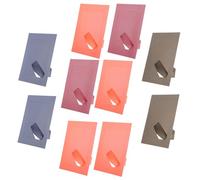 Warmhm 10 Marcos de Fotos en Blanco de Papel Soporte para Escritorio, Decoración Elegante y Natural para Hogar o Cumpleaños, Estilo Simple y Fresco Color Aleatorio