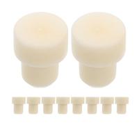 Warmhm 10piezas Tapones para Botellas de Vidrio de Vino Tinto de Sellado Hermético y Resistente Fugas Preservación Óptima del Aroma para Botellas Pequeñas Fácil Inserción y Extracción