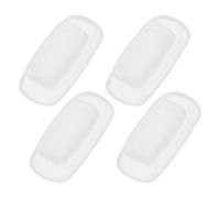 Warmhm 2 Pares de Almohadillas Nasales Diseño Cómodo y Blando de Silicona Suave Protectores Nasales de Repuesto para Gafas Ideales para Monturas sin Montura