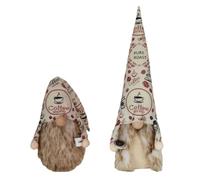 Warmhm 2 Piezas Adorno para Muñecas sin Rostro de Café, Tela, Delicado