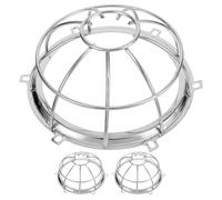 Warmhm 3 Piezas Protector de Sensor de Humo para Cabezal de Rociador contra Incendios de Metal Instalación Sencilla y Defensa Integral para Espacios Comerciales y Apartamentos