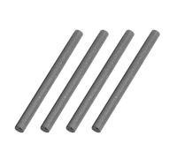 Warmhm 4 Piezas Varilla de Grafito para Electrólisis y Galvanoplastia Resistente Corrosión y Altas Temperaturas para Procesos Industriales Continuos y Experimentos de Laboratorio