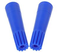 Warmhm Adaptador de Punta Roscada 2 Piezas Mango de Escoba y Fregona para Plástico Resistente Conexión Telescópica para Limpieza Doméstica