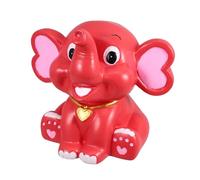 Warmhm Alcancía Elefante Vinilo Resistente a Golpes, Decoración de Escritorio Adorable y Caja de Ahorro Adecuado para Cumpleaños