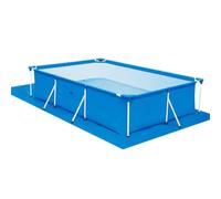 Warmhm Almohadilla del Fondo Piscina Tela de Cubierta de PE Azul para Piscina Elevada y Hinchable Protección del Revestimiento Uso como Base y Cubierta