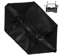 Warmhm Bolsa Organizadora de Poliéster Tela Oxford para Silla de Ruedas y Andador Negra para Mantener Orden y Transportar Objetos Fácilmente