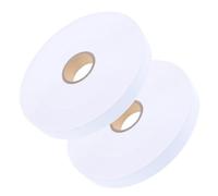 Warmhm Cinta de Nailon Blanco para Etiquetas de Lavado Diy, Diseño en Blanco, Material Duradero y Fácil de Reconocer para Marcar Ropa Profesionalmente