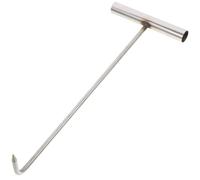 Warmhm Gancho en T para Tapas de Alcantarilla de Acero Inoxidable Alta Capacidad de Carga y Agarre Cómodo para Uso en Fábricas y Exteriores