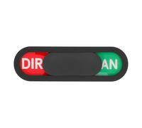 Warmhm Imán de Estado Magnética Lavavajillas Limpia Señal para Sucia y Doble Cara de Abs Indicador para Cocina
