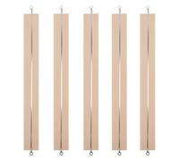 Warmhm Kit de Repuestos para Selladora por Impulso, 5 Tiras Térmicas Paño Resistente para Sellado Seguro en Procesos Industriales