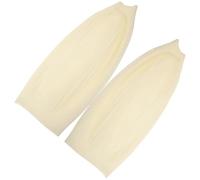 Warmhm Mangas de Goma Aceite Resistentes de al para Cocina Brazos Blanco, Secado Rápido y Protección para Uso Diario Hogar
