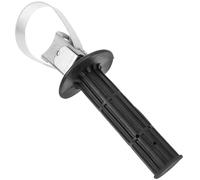 Warmhm Mango de Martillo de Impacto Mango de Taladro de Impacto Auxiliar Delantero Hueco Plástico y Metal Ajuste Interior 60-65mm para Martillo Eléctrico