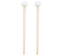 Warmhm Mazos y Diseño Práctico de Madera 2 Piezas Mango Cómodo para Gong Chino para Uso en Presentaciones Musicales