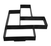 Warmhm Molde de Hormigón para Pavimentación de Plástico Reutilizable Resistente al Clima Diseño Fácil de Desmoldeo para Caminos y Patios Exteriores 42.20x32.00x3.60cm