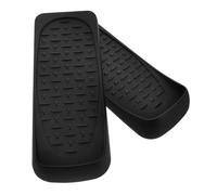 Warmhm Pedal para Hacer Ejercicio en Casa Pedal Paso a Paso de PP Negro, Silencioso y Antideslizante, para Mujeres y Hombres, Uso en Hogar y Viaje