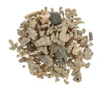 Warmhm Piedra de Filtro Volcánica para Acuarios, Purifica Agua | Material Coral Hueso, Tamaño y Forma Aleatorios, Agua Dulce y Salada, para Peces y Reptiles, Color Caqui