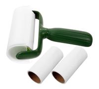 Warmhm Removedor de Pelo de Mascotas Rodillo Quitapelusas para Pelos de Mascotas Verde PP y Papel Portátil para Casa y Viaje