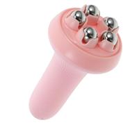 Warmhm Rodillo Masaje Músculos Piernas y Espalda Masajeador Portátil con Bolas para Alivio Muscular Casa Oficina y Gimnasio Relajación Profunda para Muslos Abdomen y Espalda Compacto