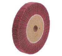 Warmhm Rueda de Pulido de Tela Abrasiva No Tejida para para Amoladora Angular Marrón Grit 320 Resistente y Versátil Uso en E