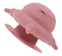Warmhm Silicona Suave para Cachorros Taza para Leche con Tetinas y Base Antideslizante Comedero para Múltiples Bebes de Perro y Gato