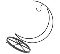 Warmhm Soporte Colgante de Hierro para Frutas Gancho Negro, Diseño Compacto y Fácil de Limpiar, Adecuado para Mesa de Comedor o Restaurante