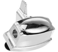 Warmhm Soporte de Montaje y Soporte Adicional para Patas de Tom de Suelo en Aleación Plata Instalación Fácil para Accesorios de Batería