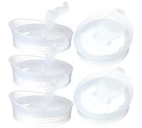 Warmhm Tapa para Jarra de Agua de Plástico Rosca, Fácil de Abrir y Limpiar, Pack de 5 Piezas Adecuado para Hogar y Restaurantes Reutilizable