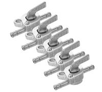 Warmhm Válvula de 5 Conmutación Todoterreno para de Tanque de Motocicleta Diseño de Doble Cabeza, Material Zinc Cauterizado, Paquete Piezas para Uso Exterior y Vehículos Off-road
