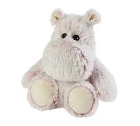 Warmies almohadilla térmica Hipopótamo Marshmallow, Pesado Totalmente Calefactable con Aroma a Lavanda Francesa, para Microondas, Tamaño Junior