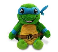 Warmies Almohadilla térmica Leonardo Tortuga Ninja, Almohadilla térmica Apta para microondas con una Relajante Fragancia a Lavanda Francesa - Azul