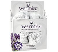 Warmies® Botas de bienestar totalmente calentables, perfumadas con lavanda francesa, malvavisco gris,