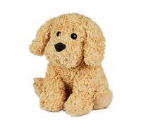 Warmies Cockerpoo Junior - Cojín de Calor para Microondas de Peluche, suave y aterciopelado, ideal para calentar o enfriar, con aroma a lavanda francesa. Ideal para adultos y niños
