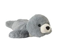 Warmies® Cojín térmico de peluche "Seehund" (relleno de mijo, lavanda, 35 cm, 700 g)