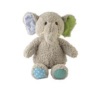 warmies Heat Cushion/Stuffed Toy "Minis Baby Elephant" Removable Millet Lavender Filling, Gris Azul, 20 cm 280 g
