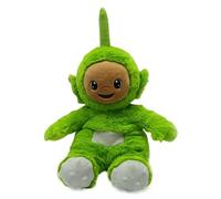 Warmies Juguete de peluche Dipsy para microondas, peluche con peso calentable para niños y adultos, juguete de peluche, suavemente perfumado con lavanda francesa, color verde