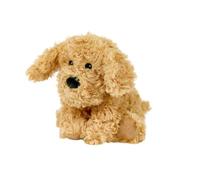 Warmies Peluche Cockapoo en tamaño mini, totalmente apto para microondas y con peso, ideal para la ansiedad Se puede enfriar en el congelador, Almohadilla térmica suave