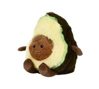 Warmies Peluche de aguacate en tamaño mini, totalmente apto para microondas y con peso, ideal para la ansiedad Se puede enfriar en el congelador o calentar en el microondas Almohadilla térmica suave