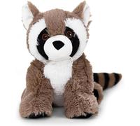 Warmies Peluche de mapache - apto para microondas, grande, pesado, cálido, para niños y adultos, con aroma a lavanda francesa