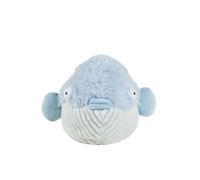 Warmies Peluche de pez globo con peso para microondas con aroma a lavanda francesa, caliente o frío para una relajación fresca y un alivio cálido