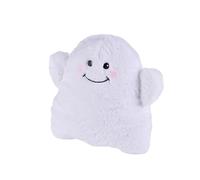 Warmies - Peluche fantasma grande, bolsa de trigo para microondas con perfume de lavanda francesa, cojín térmico suave y abrazo, adecuado para adultos y niños