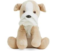 Warmies Plush Bulldog - Peluche cálido y pesado, apto para microondas, para adultos y niños, con aroma a lavanda francesa.